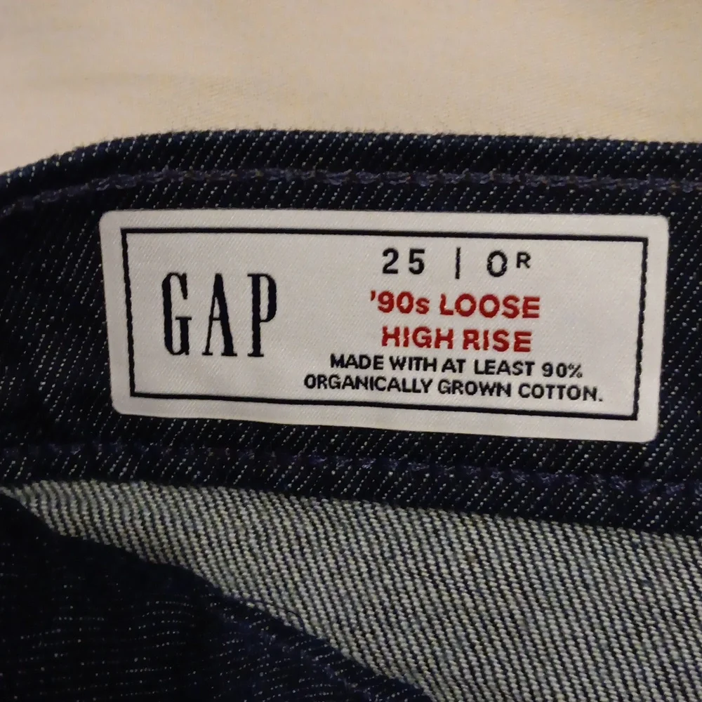 GAP 90s Loose High Rise Low Stretch 25, NWT - Picture 4 of 6